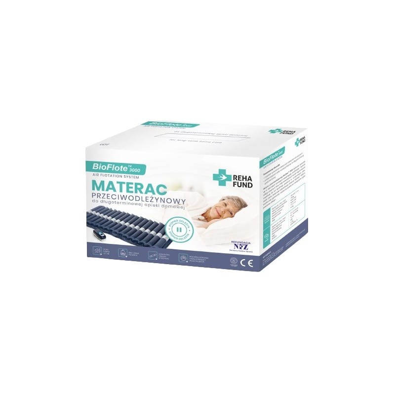 Materac przeciwodleżynowy BioFlote 3000 - obrazek 4