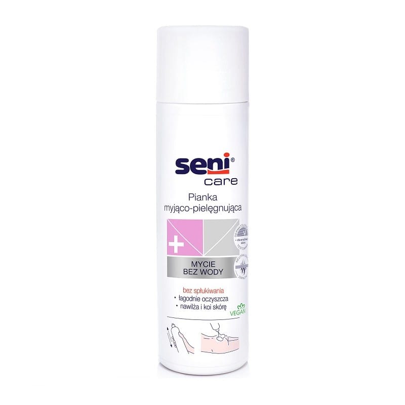 Pianka do ciała myjąco-pielęgnująca Seni Care 500 ml