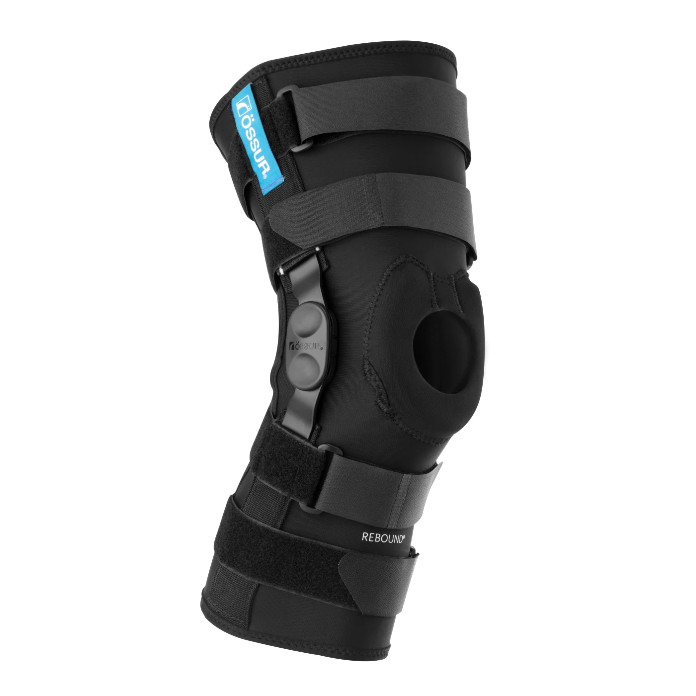 Orteza kolana Össur Rebound Knee wersja długa- stabilizator kolana z zawiasami